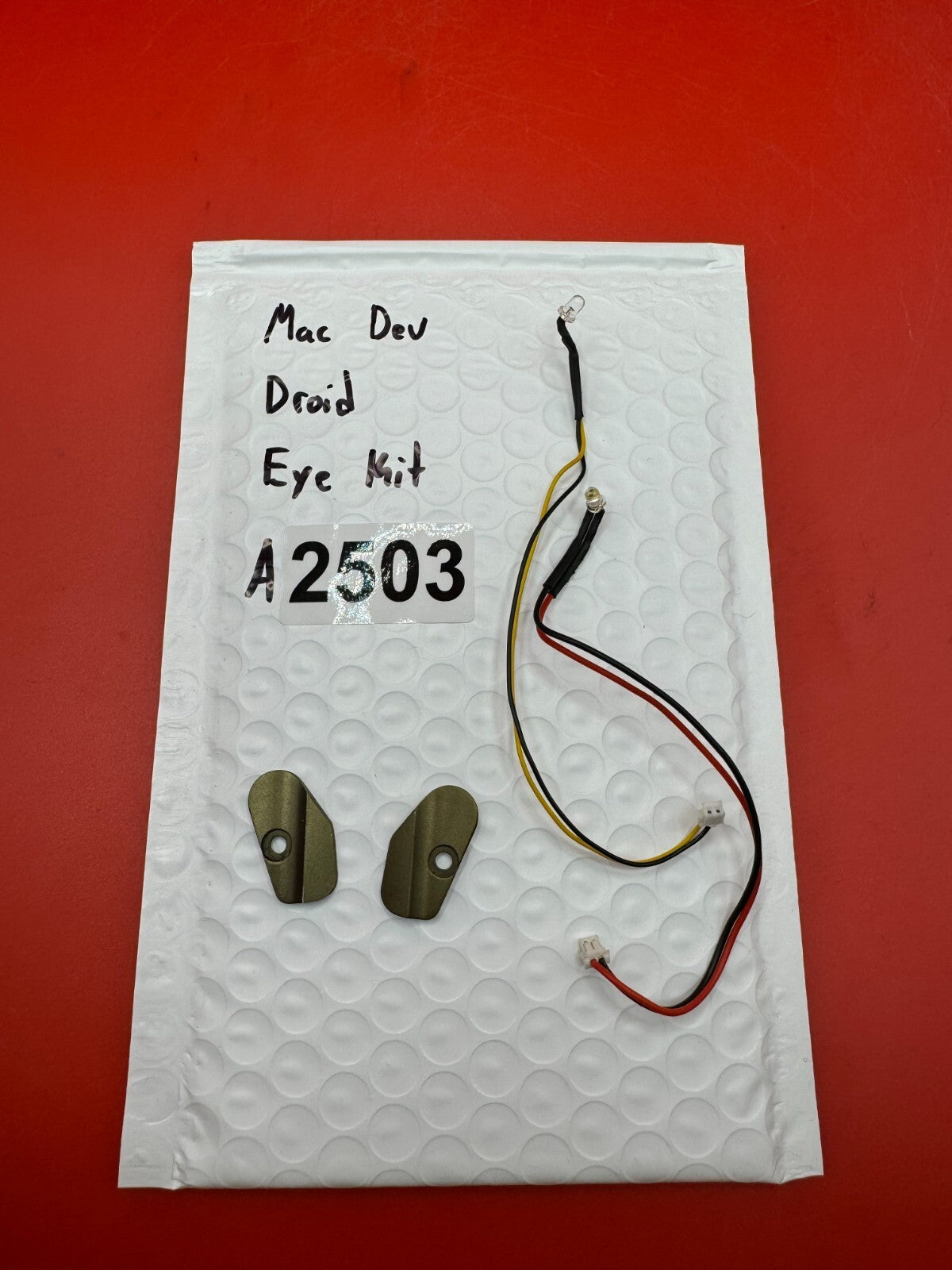 Mac Dev Droid Eye Kit - used paintball eye kit (paintball detection system) - olive/dark bronze