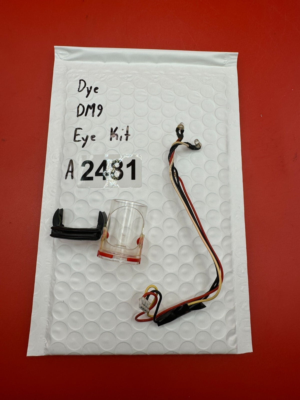 Dye DM9 Eye Kit - used paintball eye kit - black