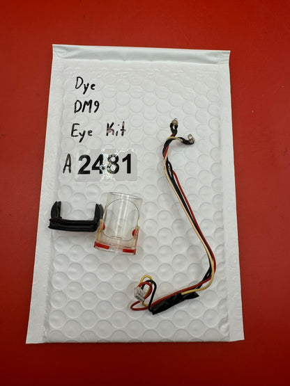Dye DM9 Eye Kit - used paintball eye kit - black