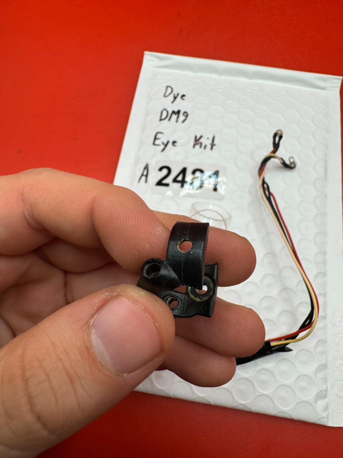 Dye DM9 Eye Kit - used paintball eye kit - black