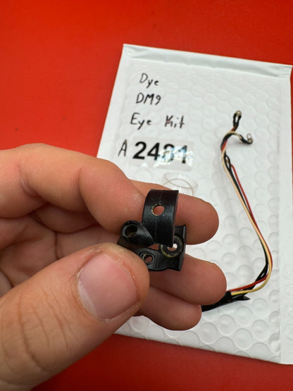 Dye DM9 Eye Kit - used paintball eye kit - black