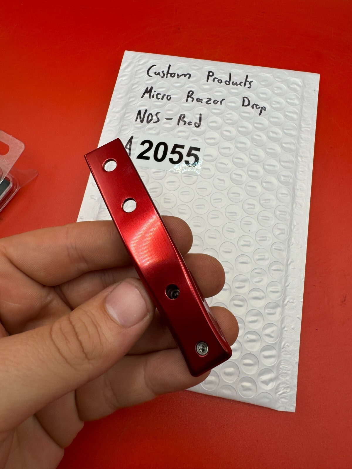 Custom Products Micro Razor Drop NOS-Red