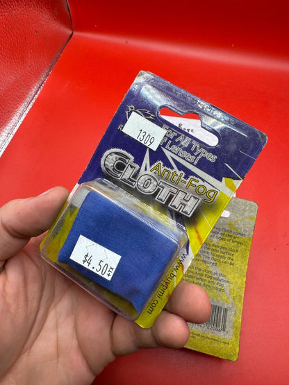 Extreme Rage Micro Fiber Cloth 2 Pack-Blue - used paintball anti-fog lens cloth - blue