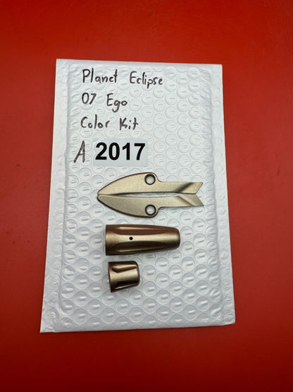 Planet Eclipse 07 Ego Color Kit - used paintball color kit - champagne / bronze anno