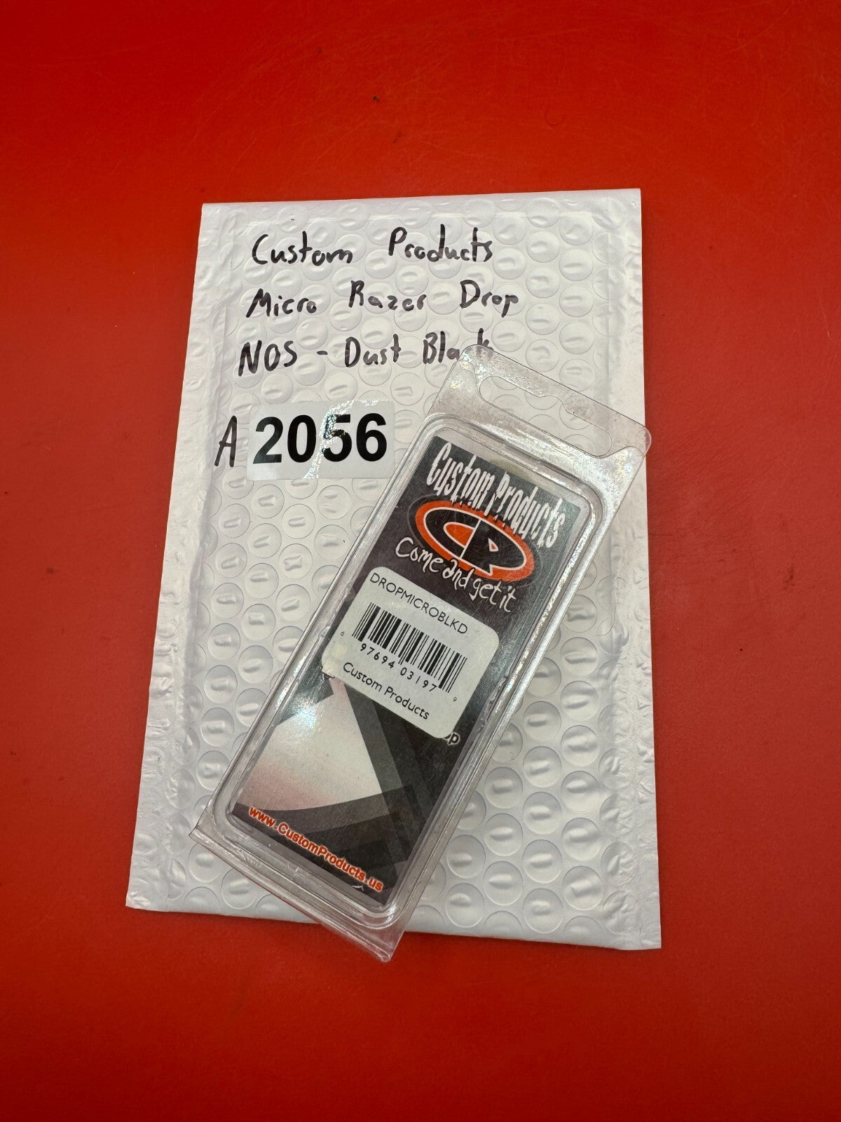 Custom Products Micro Razor Drop NOS-Dust Black - used paintball drop forward - dust black