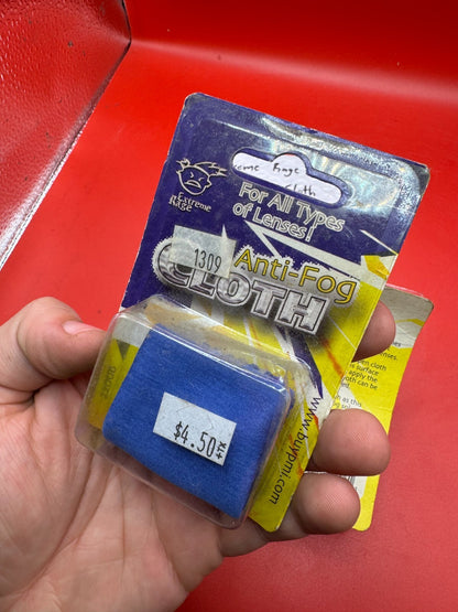 Extreme Rage Micro Fiber Cloth 2 Pack-Blue - used paintball mask lens cleaning cloth - blue