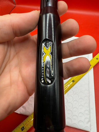 Dye Xcel Barrel 12 inch AC Thread - used paintball barrel - black