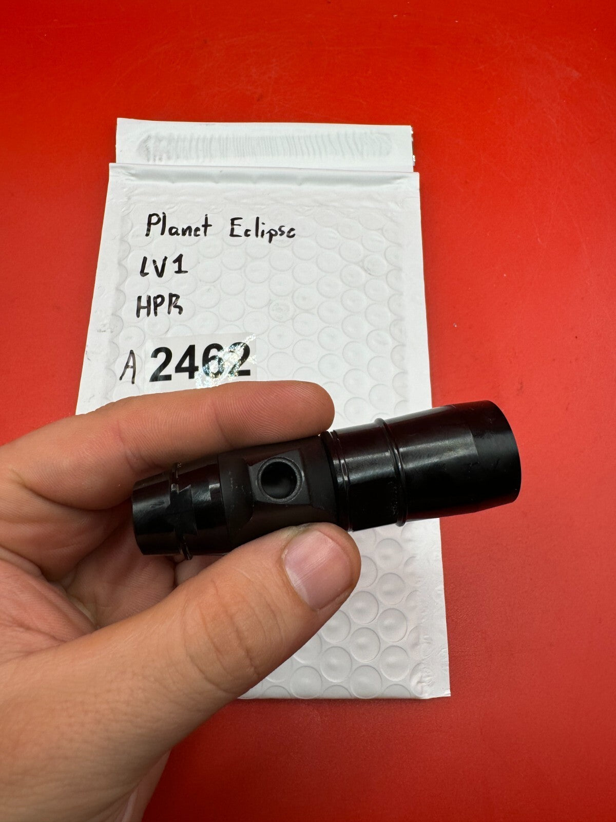 Planet Eclipse LV1 HPR - used paintball hpr (high pressure regulator) - black