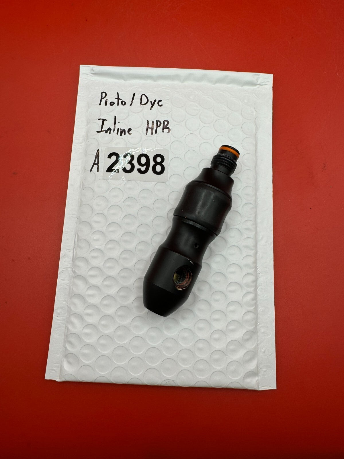 Proto/Dye Inline HPR - used paintball hpr (high pressure regulator) - black