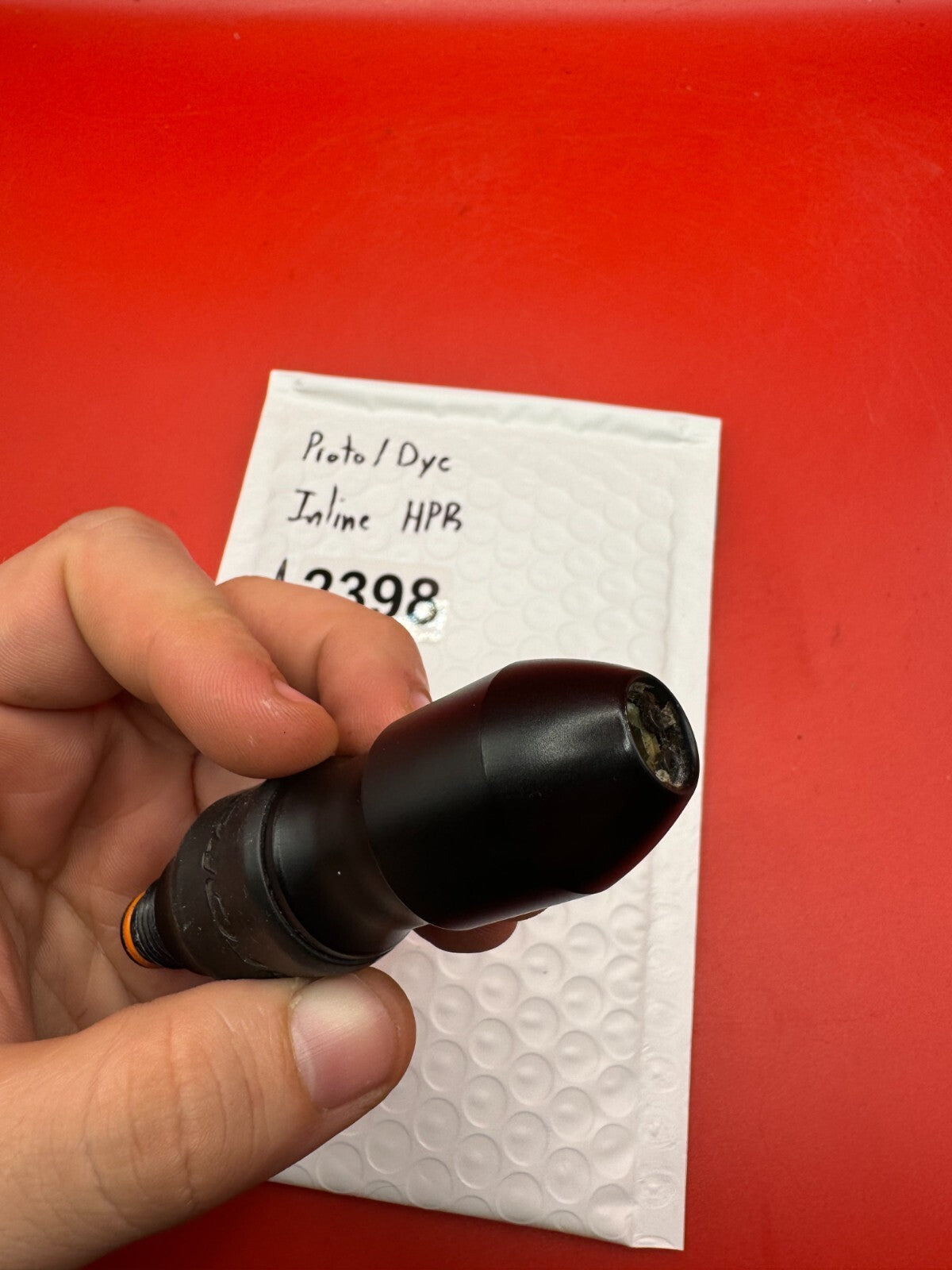 Proto/Dye Inline HPR - used paintball hpr (high pressure regulator) - black