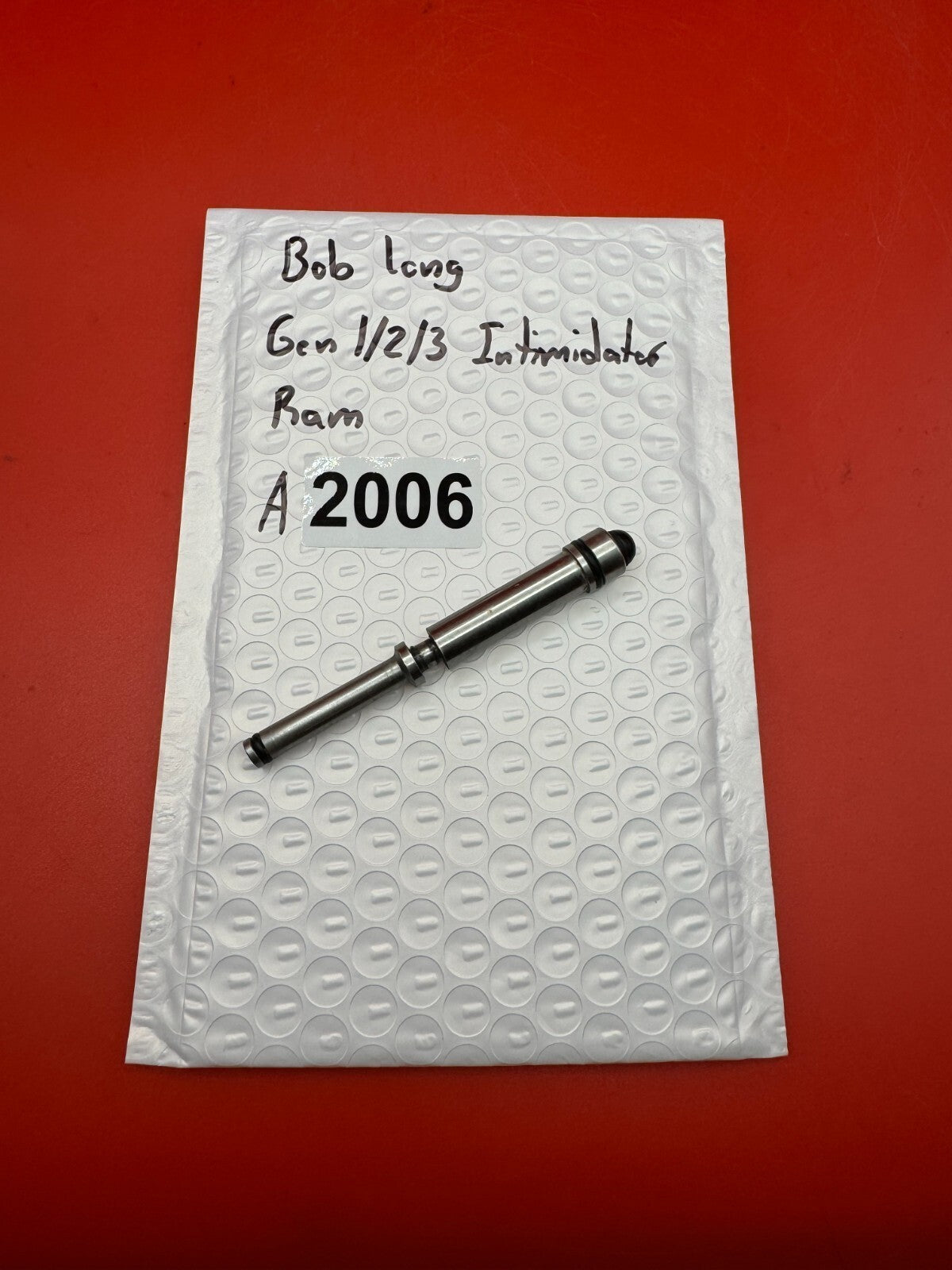 Bob Long Gen 1/2/3 Intimidator Ram - used paintball ram - silver