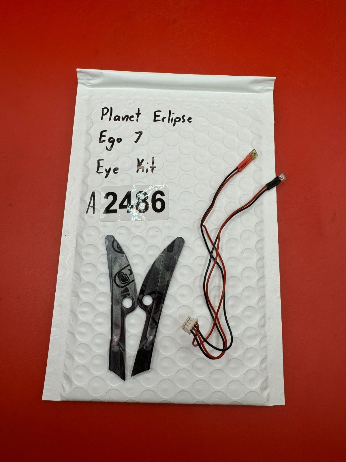 Planet Eclipse Ego 7 Eye Kit - used paintball eye kit - black/gray camo