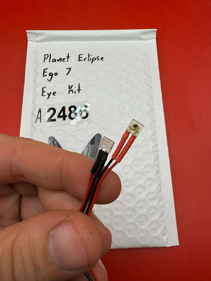Planet Eclipse Ego 7 Eye Kit - used paintball eye kit - black/gray camo