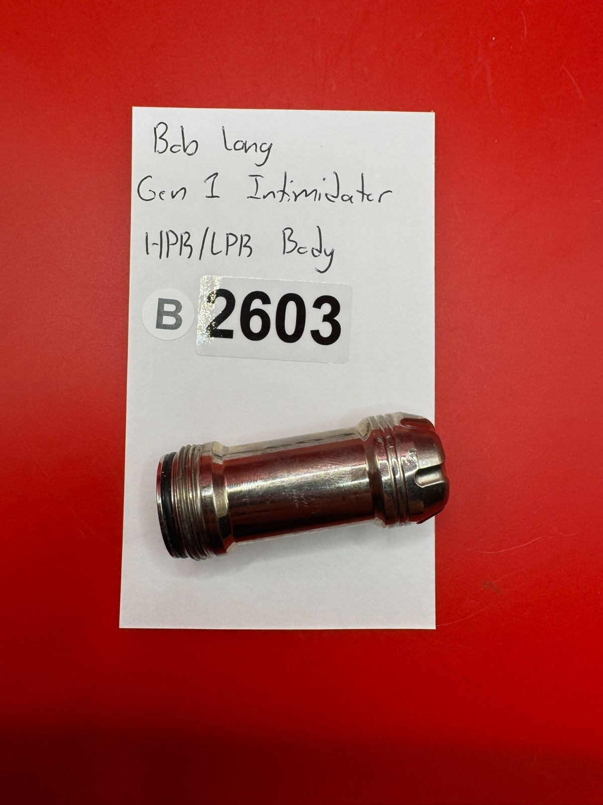 Bob Long Gen 1 Intimidator HPR/LPR Body Silver