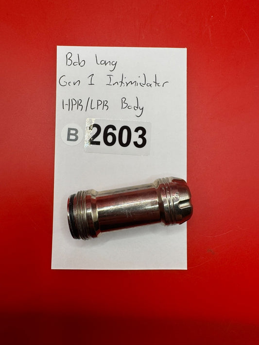 Bob Long Gen 1 Intimidator HPR/LPR Body Silver