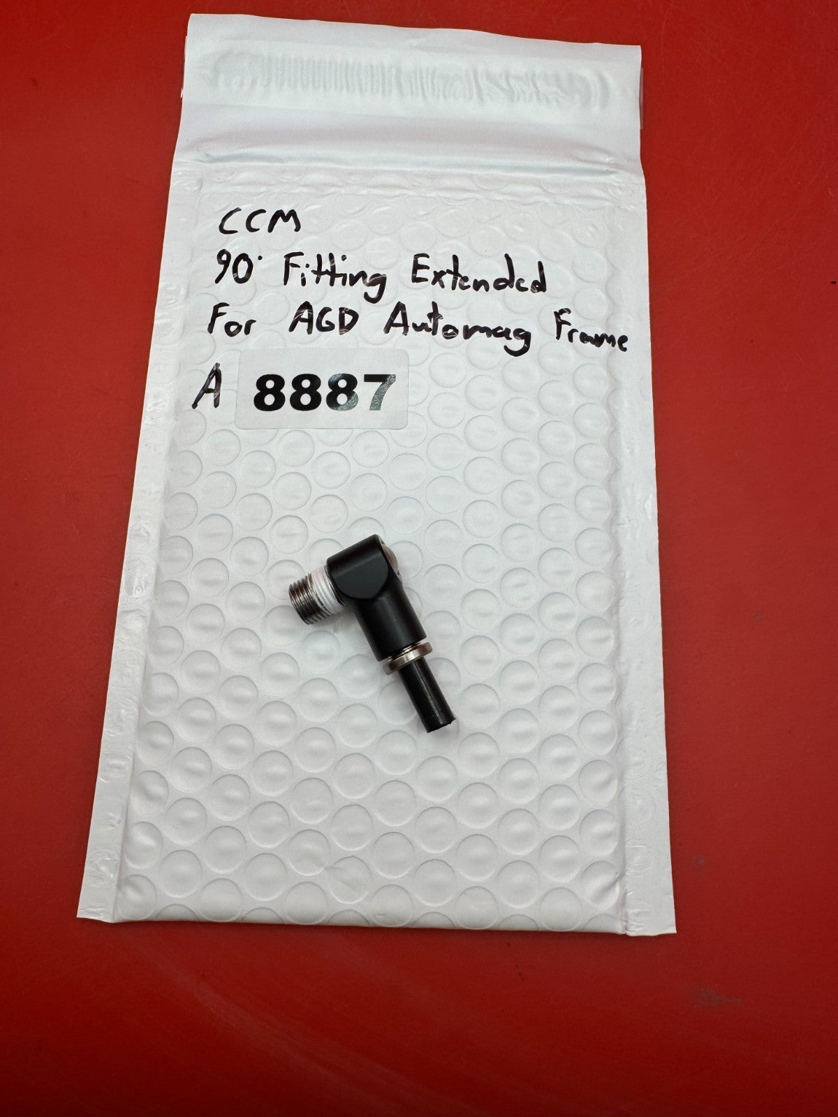 CCM 90° Fitting Extended for AGD Automag Frame