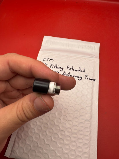 CCM 90° Fitting Extended for AGD Automag Frame