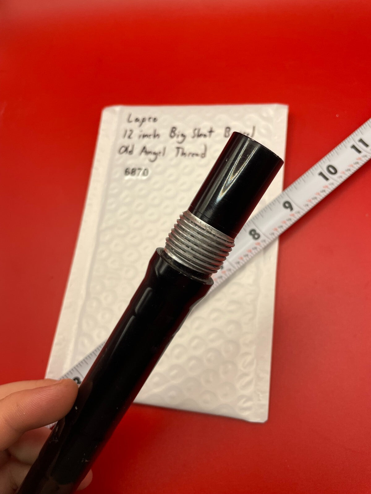 Lapco 12 inch Big Shot Barrel Old Angel Thread