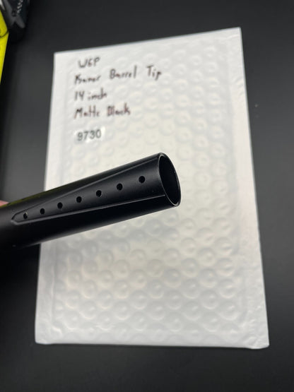 WGP Kaner Paintball Barrel Tip 14 Inch Matte Black