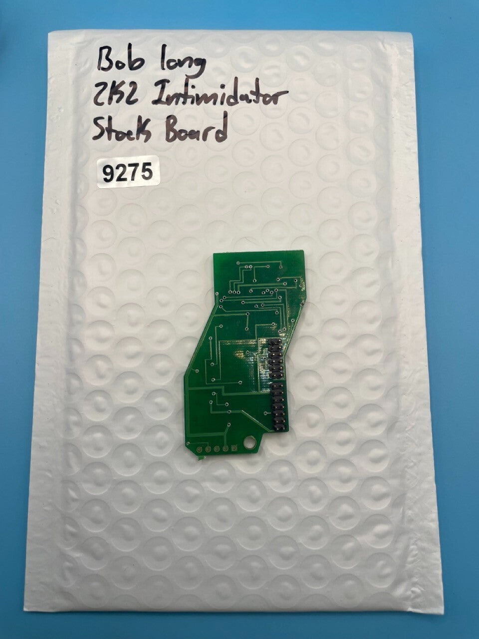 Bob Long 2K2 Intimidator Stock Board