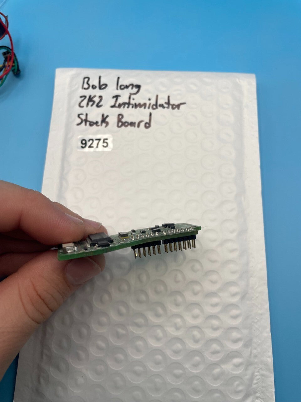 Bob Long 2K2 Intimidator Stock Board
