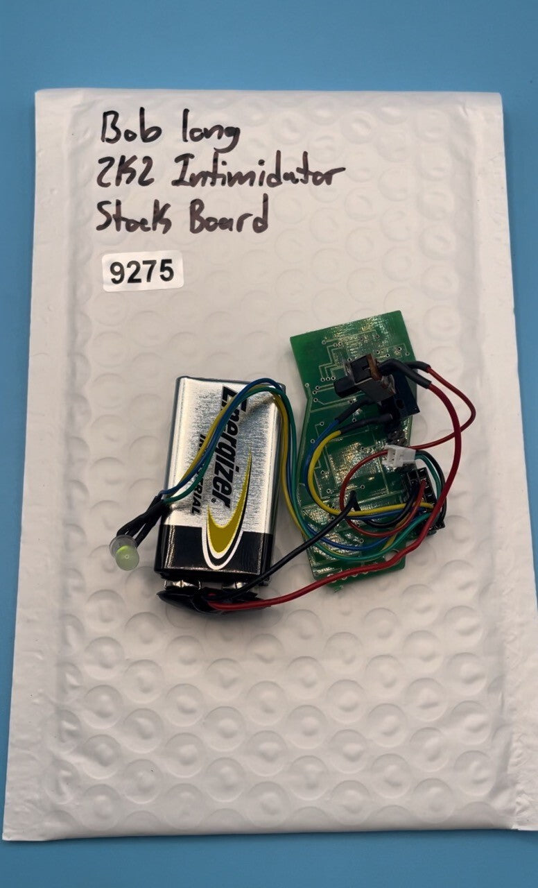 Bob Long 2K2 Intimidator Stock Board