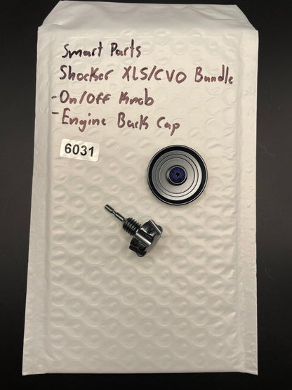 Smart Parts Shocker XLS/CVO Bundle - On/Off Knob - Engine Back Cap