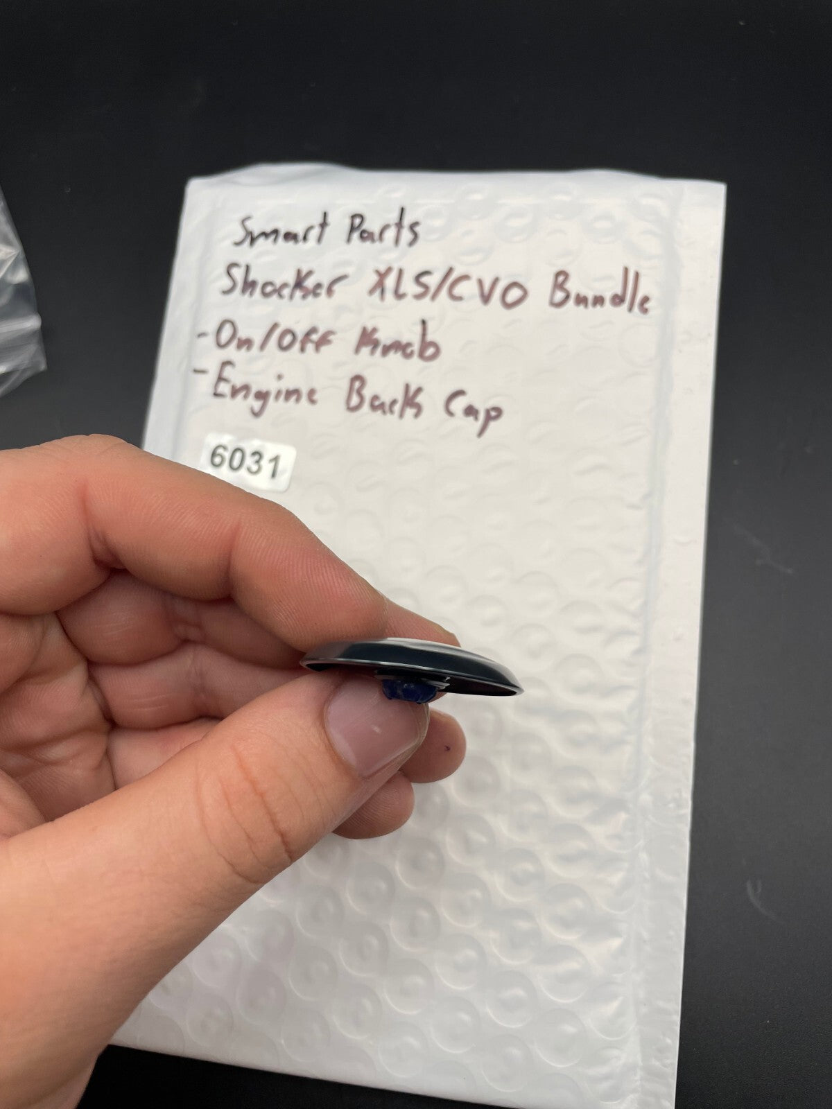 Smart Parts Shocker XLS/CVO Bundle - On/Off Knob - Engine Back Cap