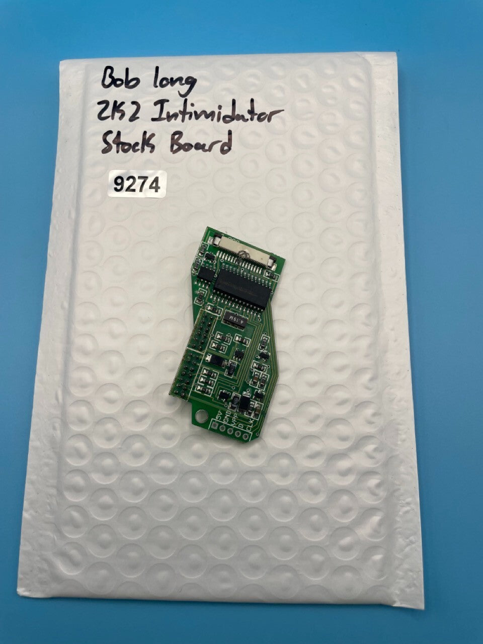 Bob Long 2K2 Intimidator Stock Board