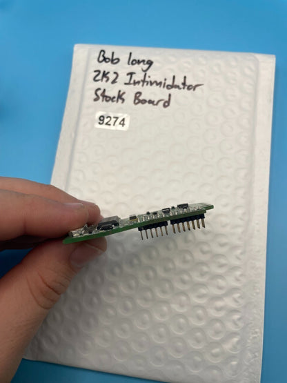 Bob Long 2K2 Intimidator Stock Board