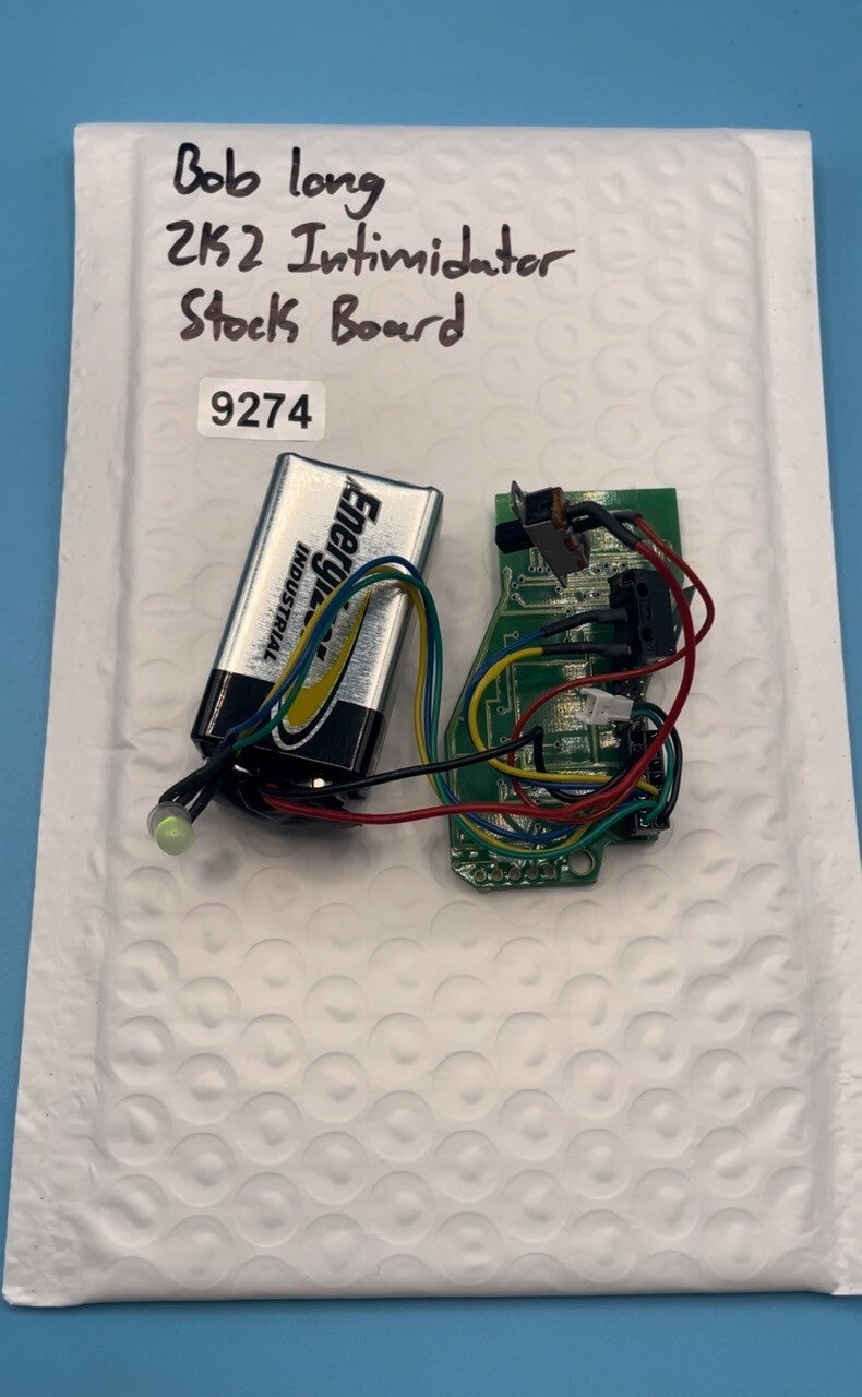 Bob Long 2K2 Intimidator Stock Board