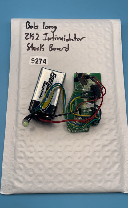 Bob Long 2K2 Intimidator Stock Board