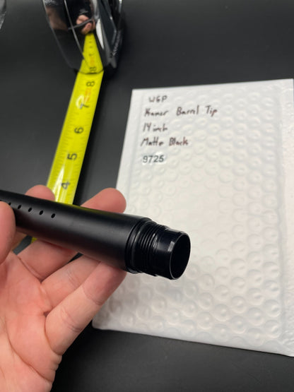 WGP Kaner Paintball Barrel Tip 14 Inch Matte Black