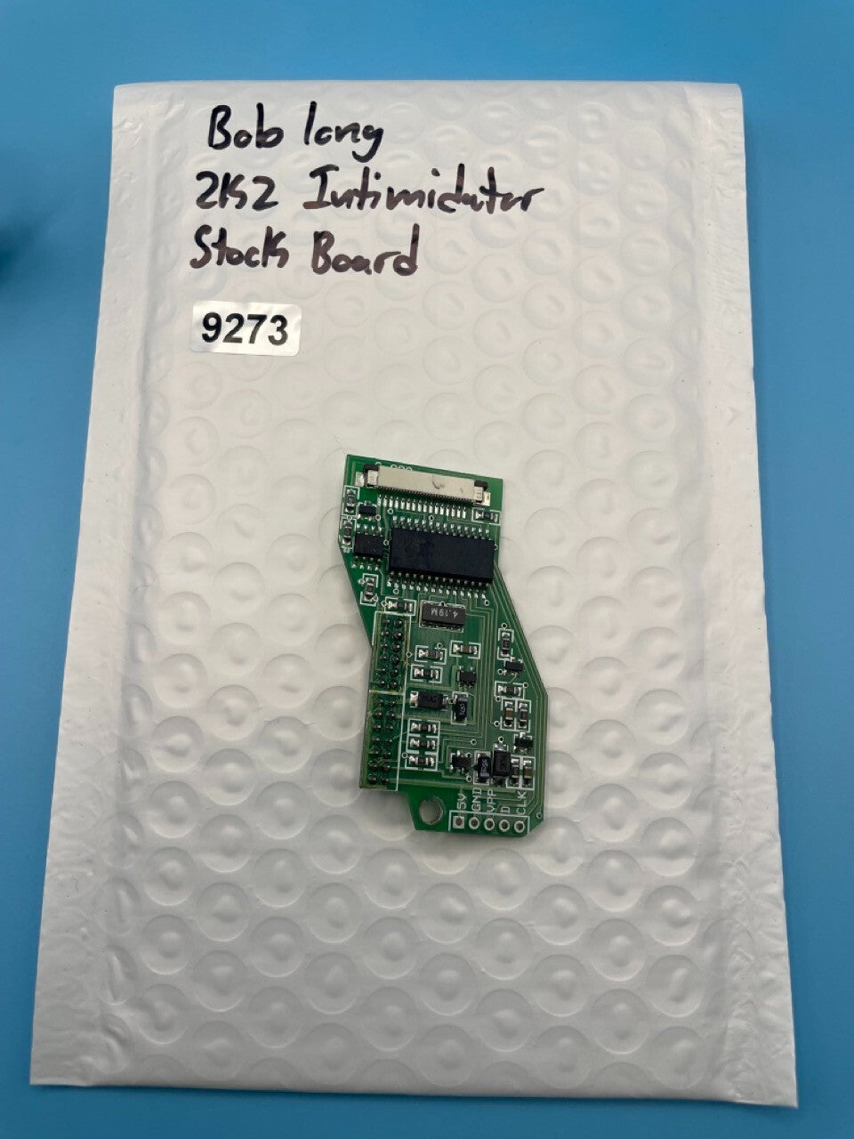 Bob Long 2K2 Intimidator Stock Board