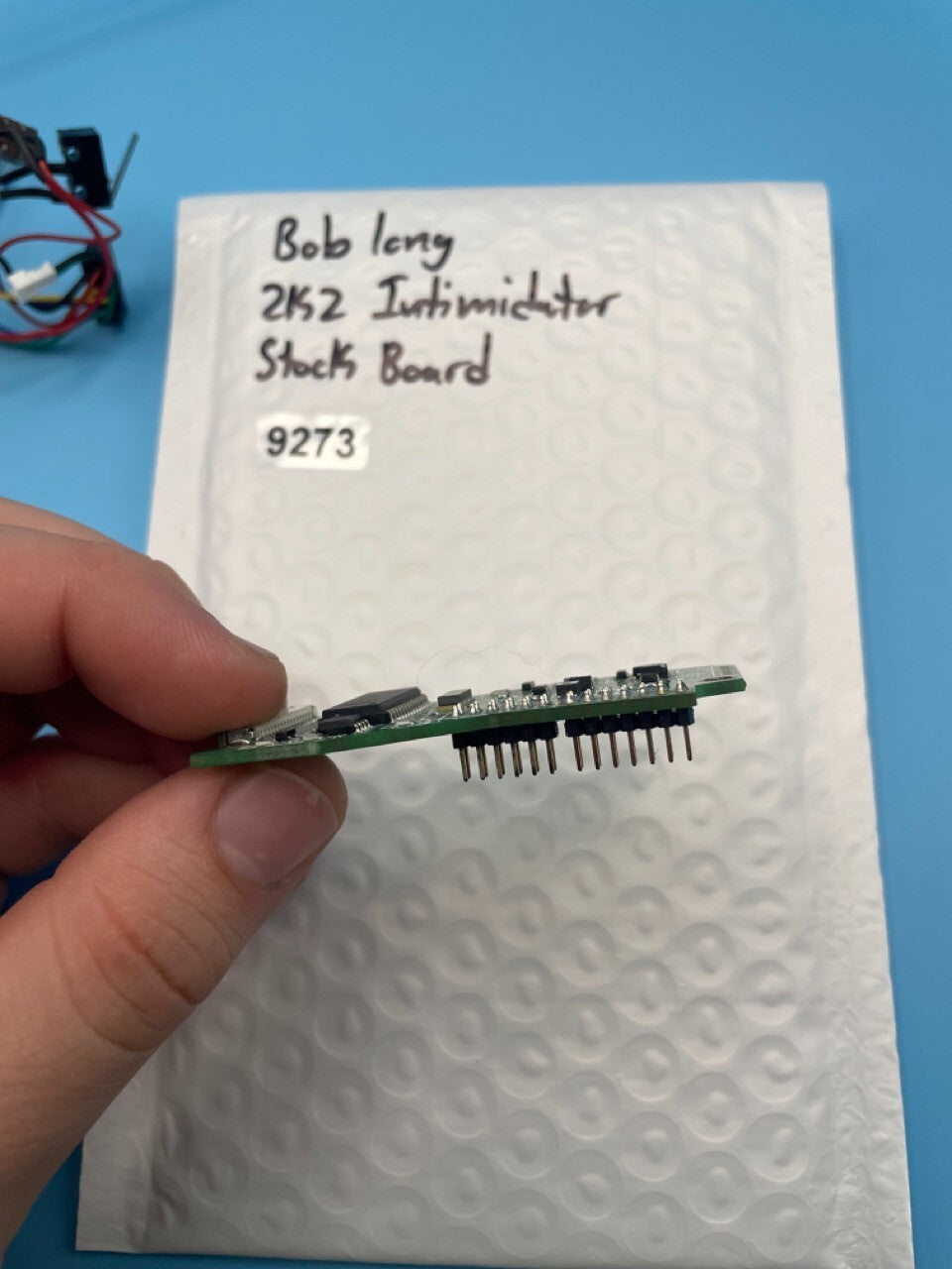 Bob Long 2K2 Intimidator Stock Board
