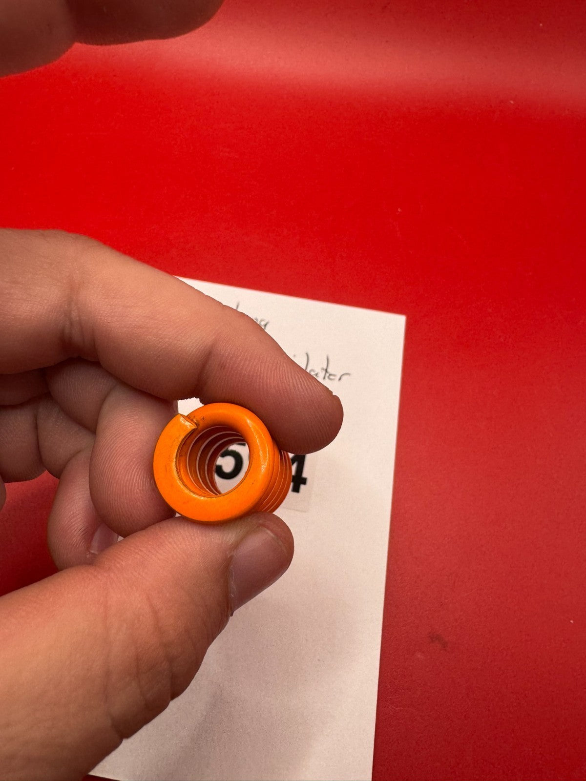 Bob Long 2K2 Intimidator HPR Orange Reg Piston
