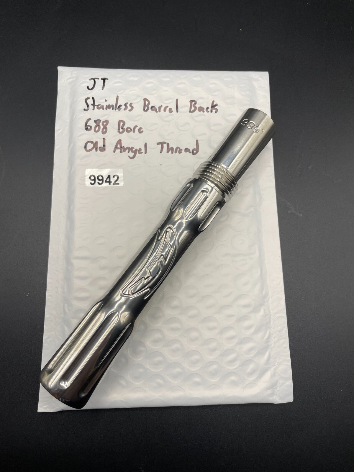 JT Stainless Paintball Barrel Back 688 Bore Old Angel Thread