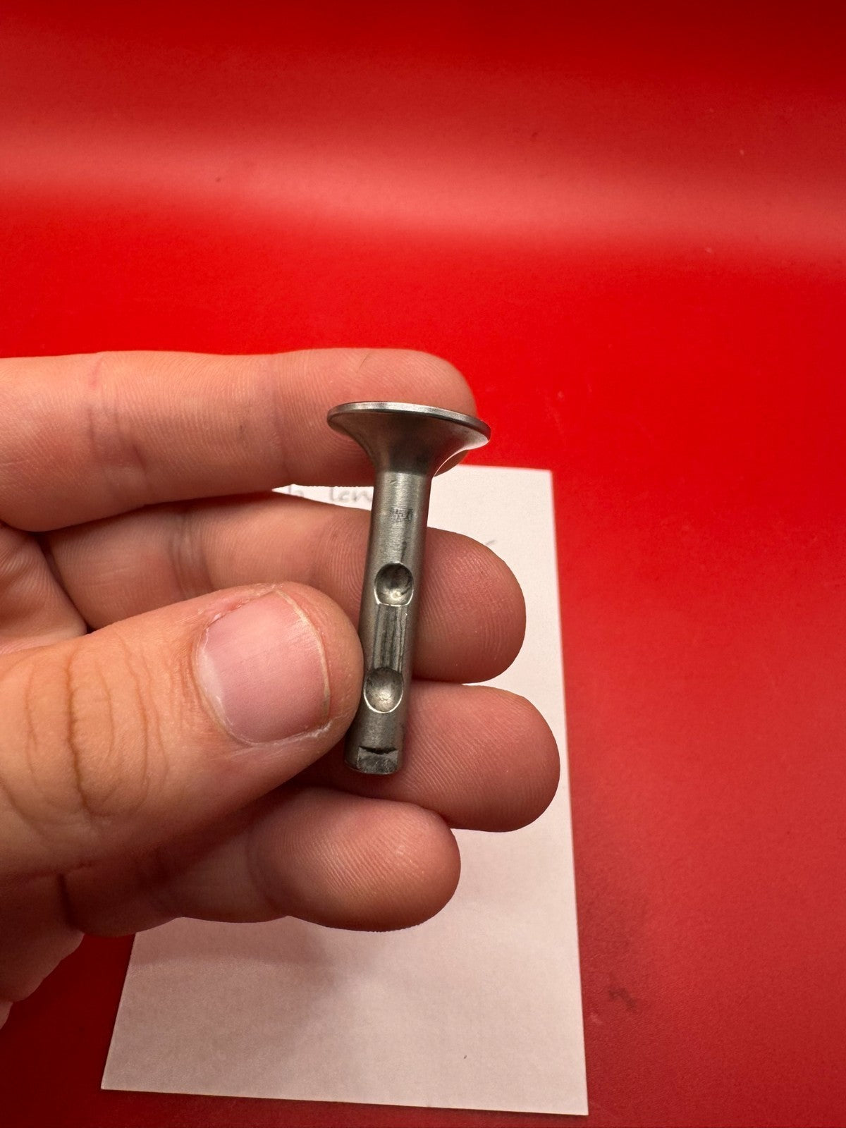 Bob Long 2K2 Intimdator Silver Bolt Pin