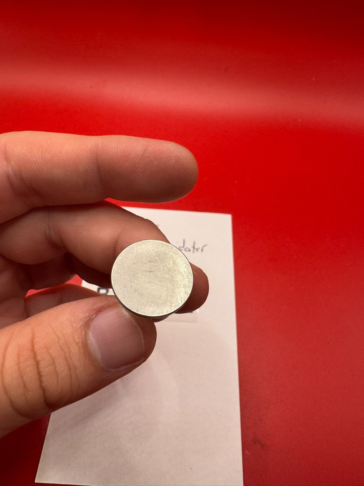 Bob Long 2K2 Intimdator Silver Bolt Pin