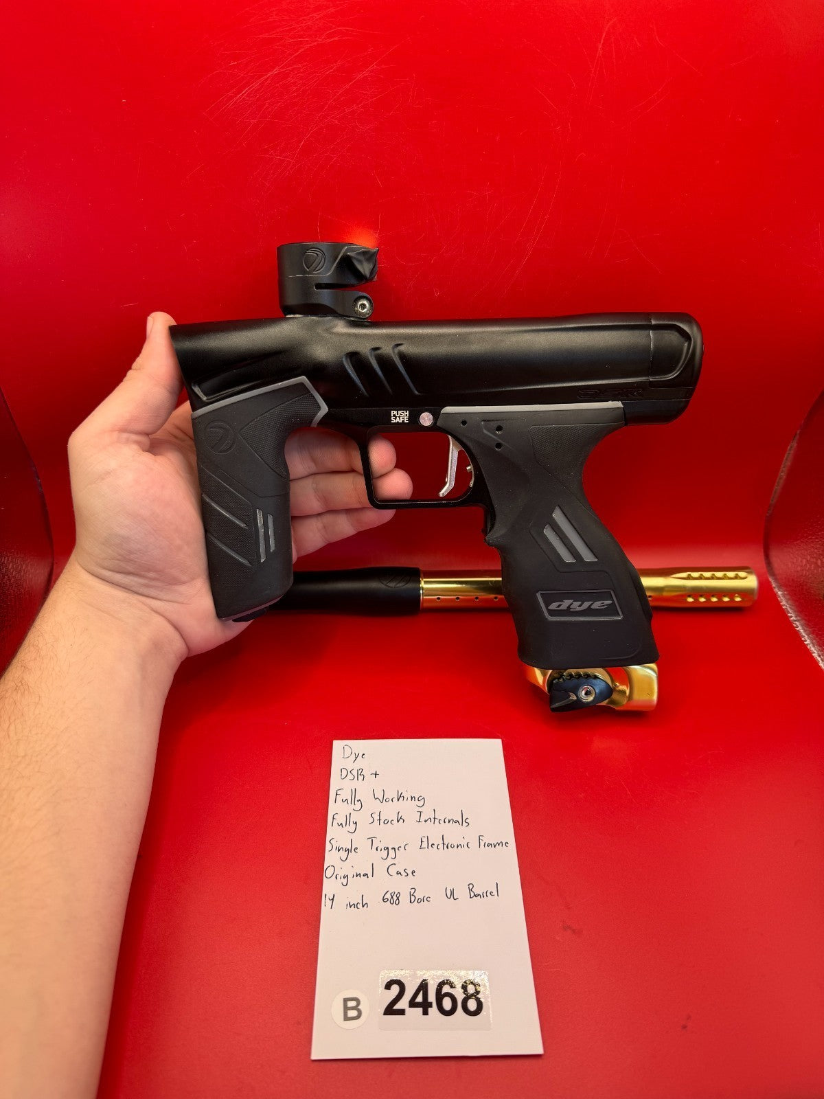 Dye DSR+  - Fully Working Single Trigger Frame