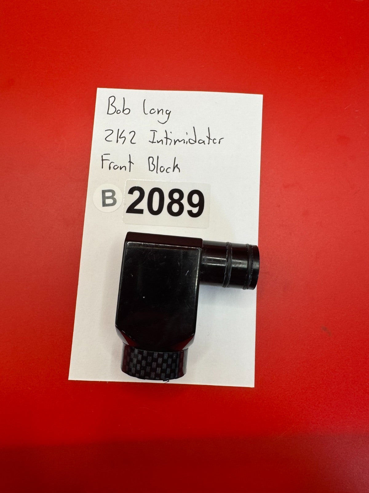 Bob Long 2K2 Intimidator Front Block
