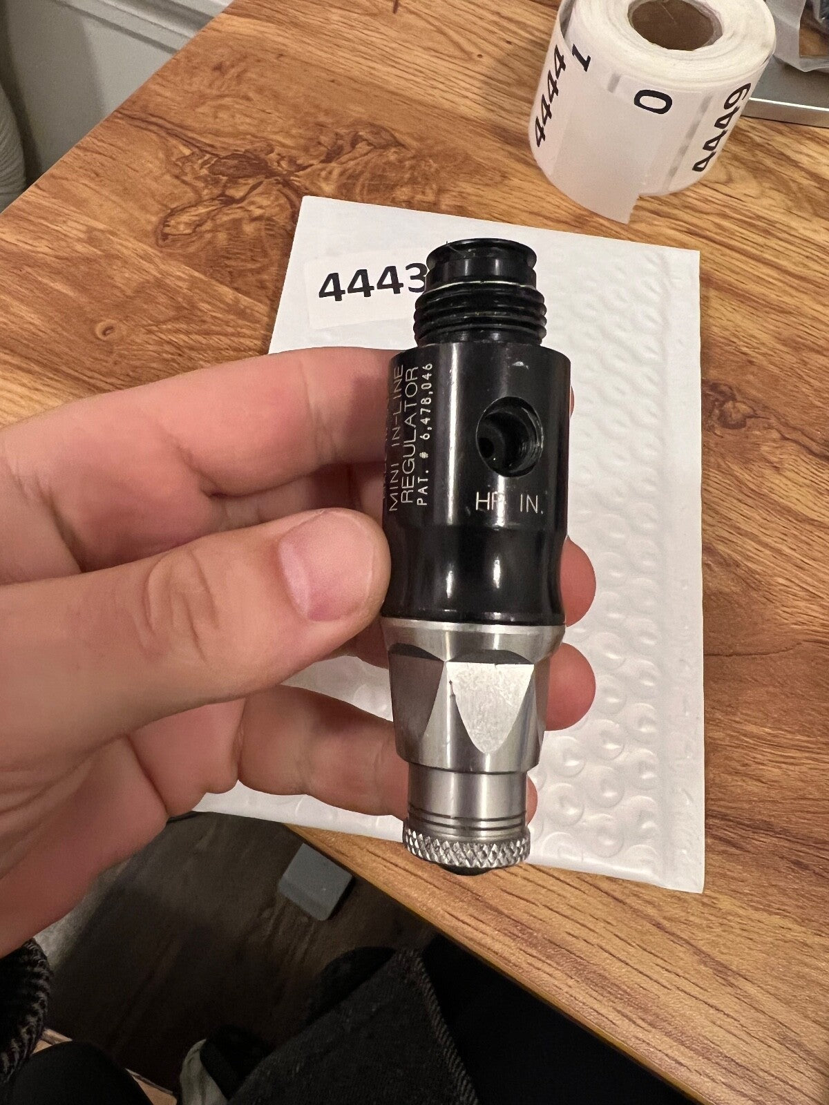 Mini Inline Paintball Regulator