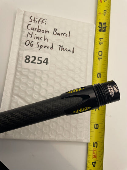 Stiffi Carbon Paintball Barrel 14 Inch 06 Speed Thread