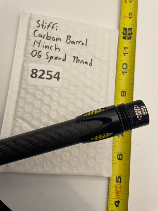 Stiffi Carbon Paintball Barrel 14 Inch 06 Speed Thread