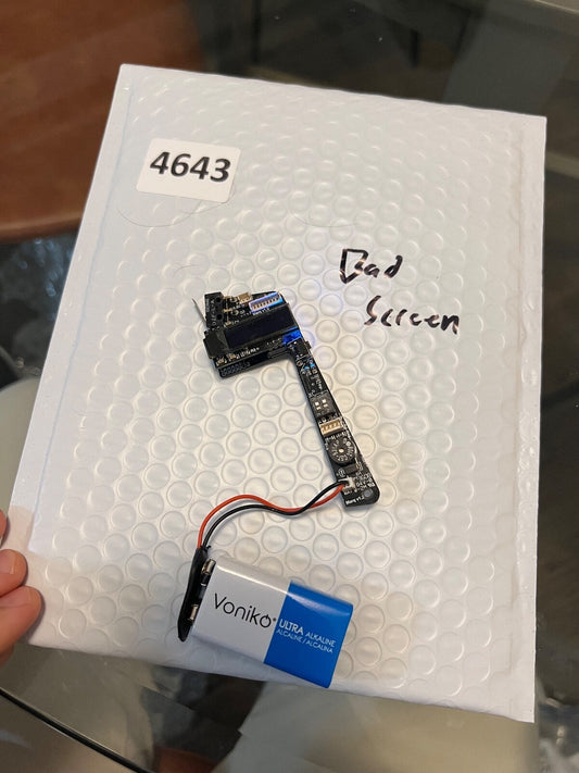 Virtue OLED Marq Vice Board - Bad Screen