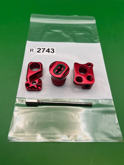 Autococker Back Block, Front Block and Vasa- Red