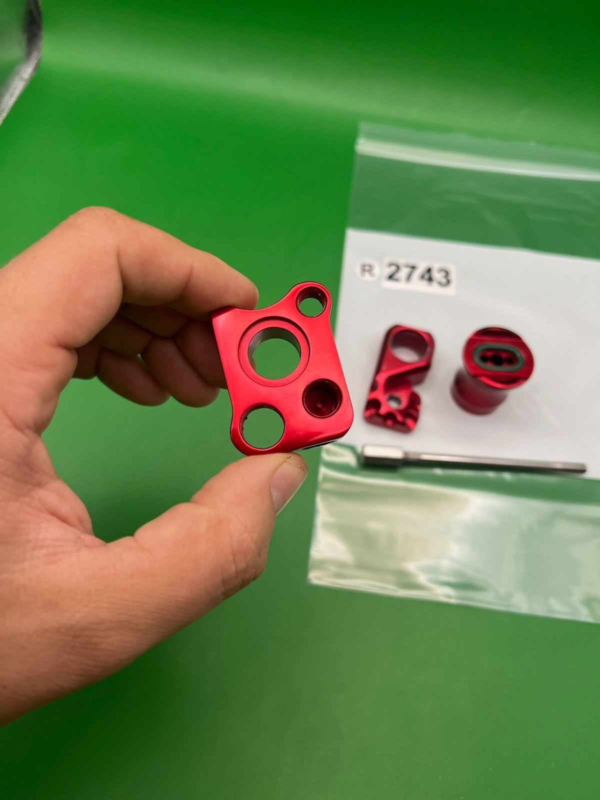 Autococker Back Block, Front Block and Vasa- Red