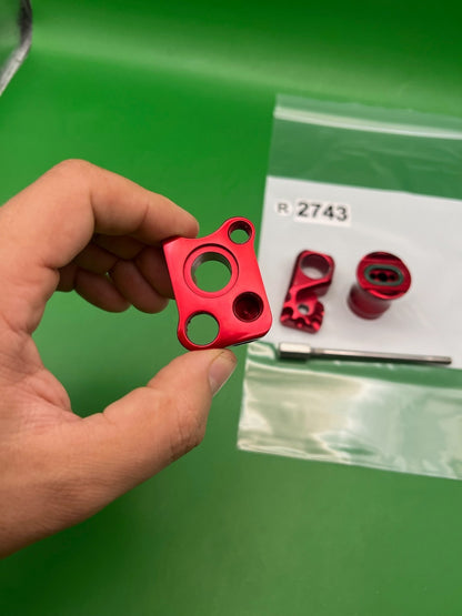 Autococker Back Block, Front Block and Vasa- Red