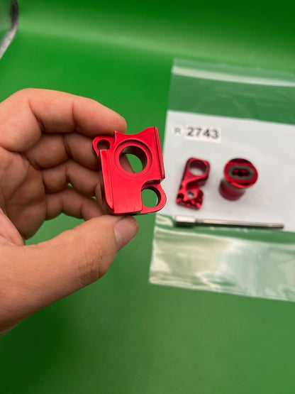 Autococker Back Block, Front Block and Vasa- Red