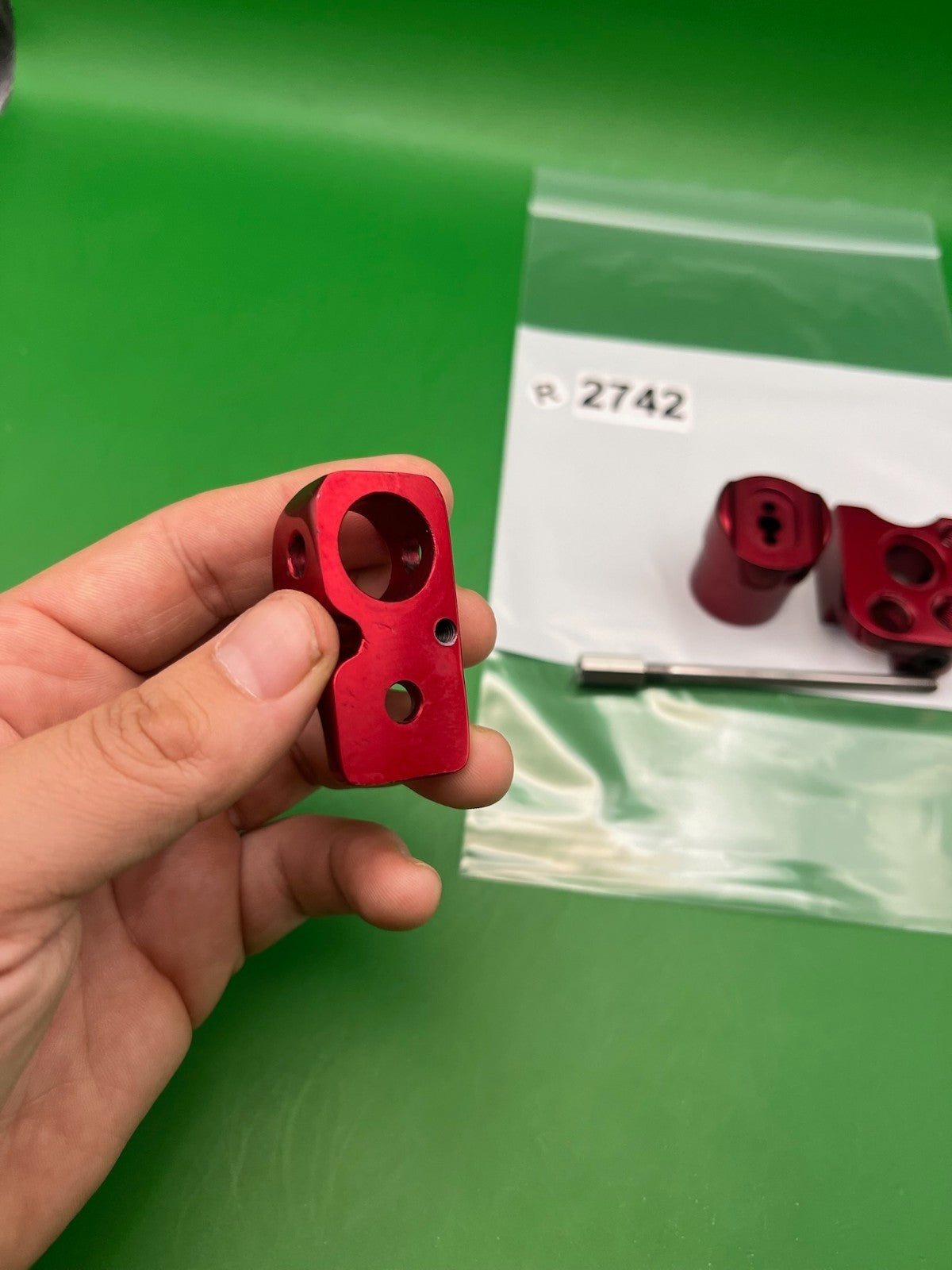 Autococker Back Block, Front Block and Vasa- Red